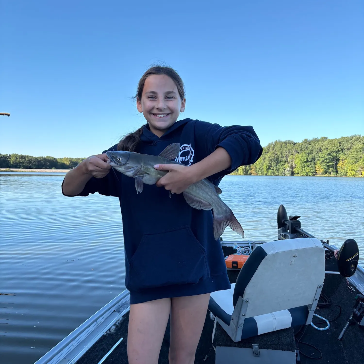 Channel catfish caught on Fishbrain
