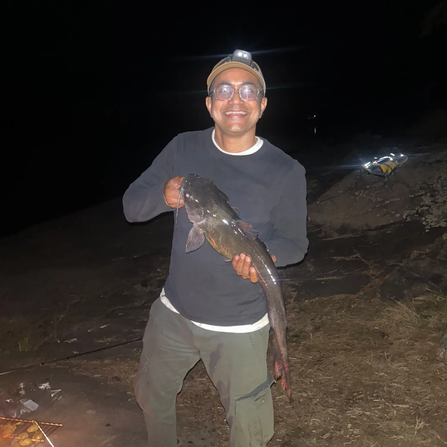 Channel catfish caught on Fishbrain