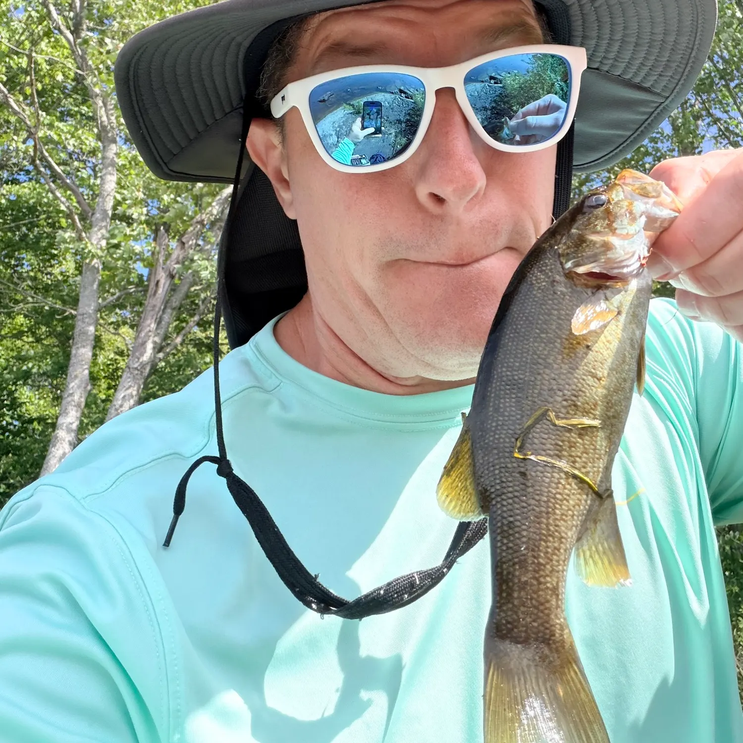 Smallmouth bass caught on Fishbrain