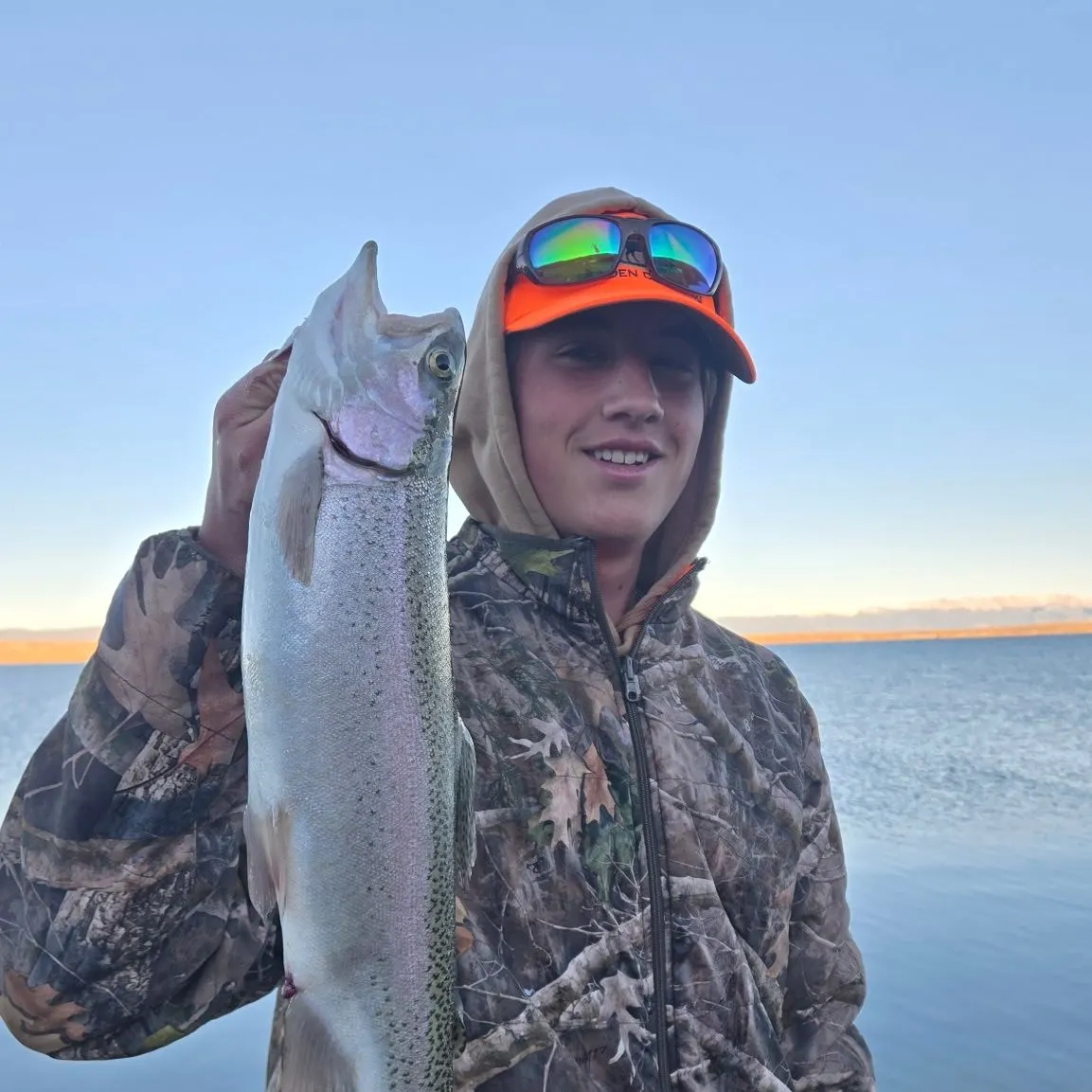 Rainbow trout caught on Fishbrain