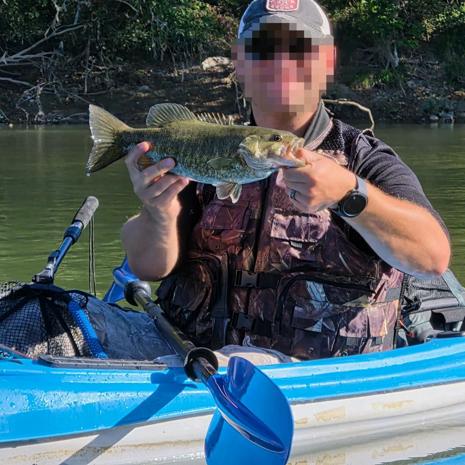 Smallmouth bass caught on Fishbrain