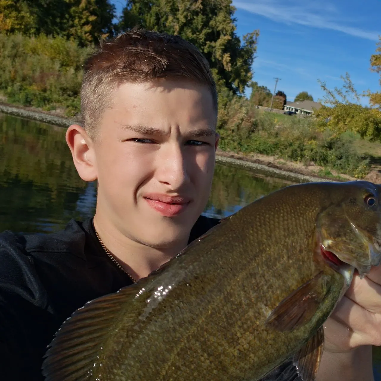Smallmouth bass caught on Fishbrain