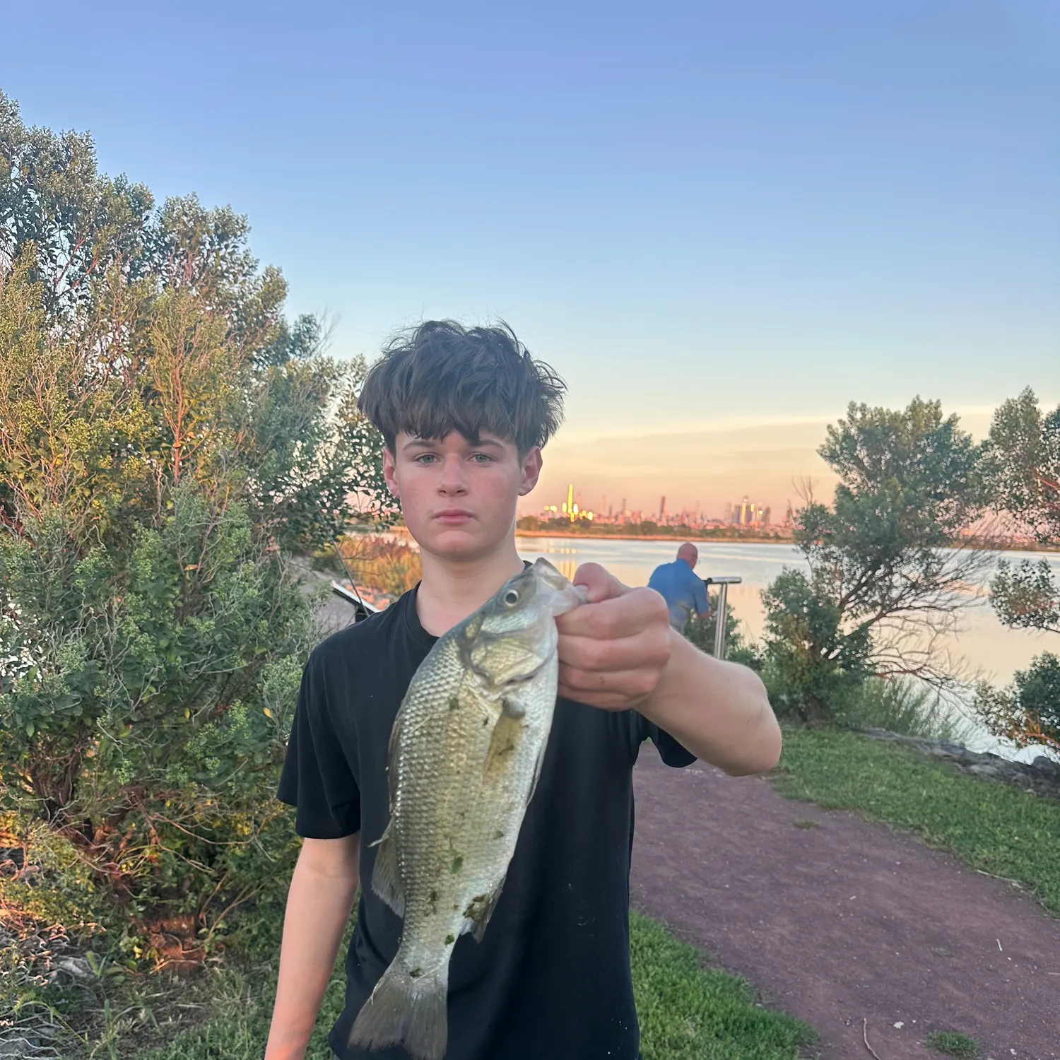 White perch caught on Fishbrain