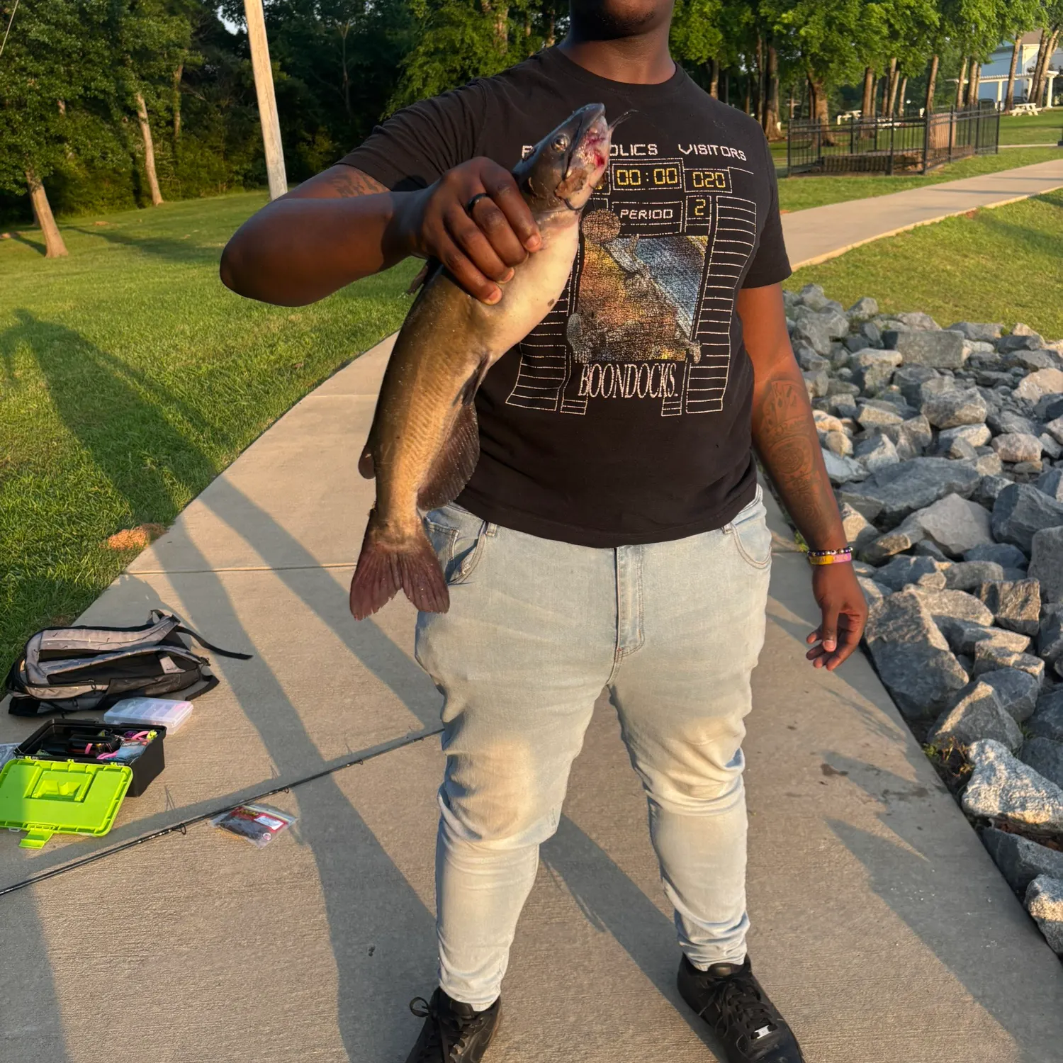 recently logged catches