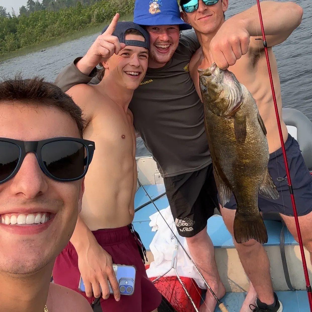 recently logged catches