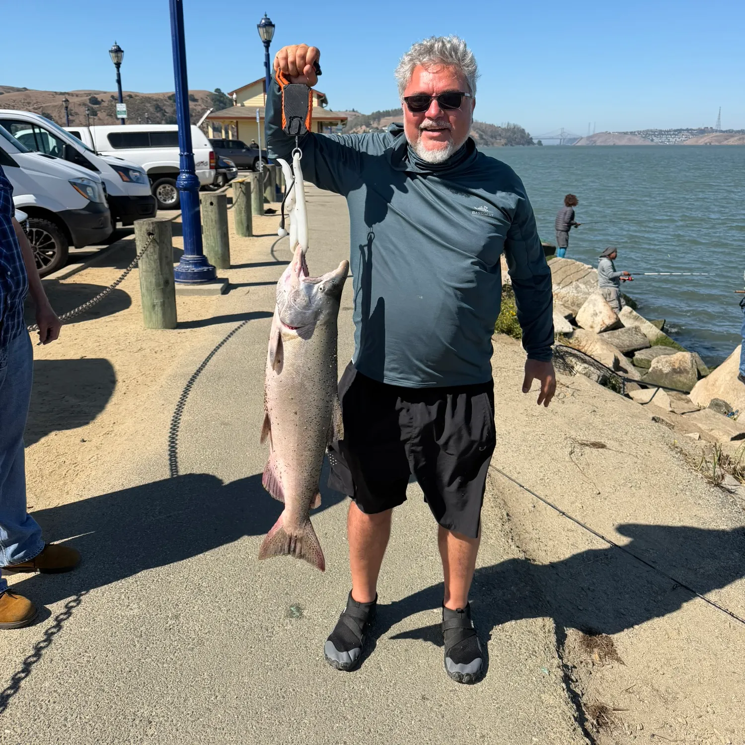 Chinook salmon caught on Fishbrain