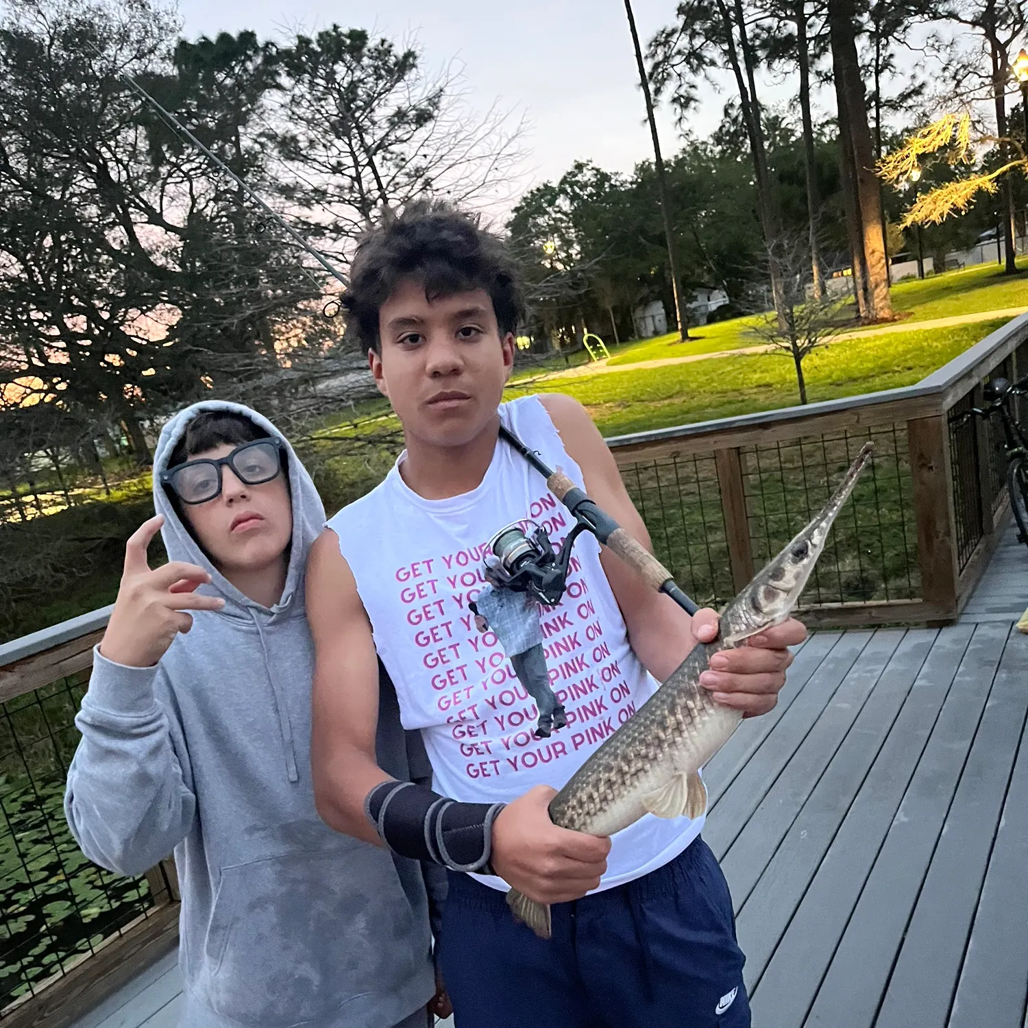 recently logged catches