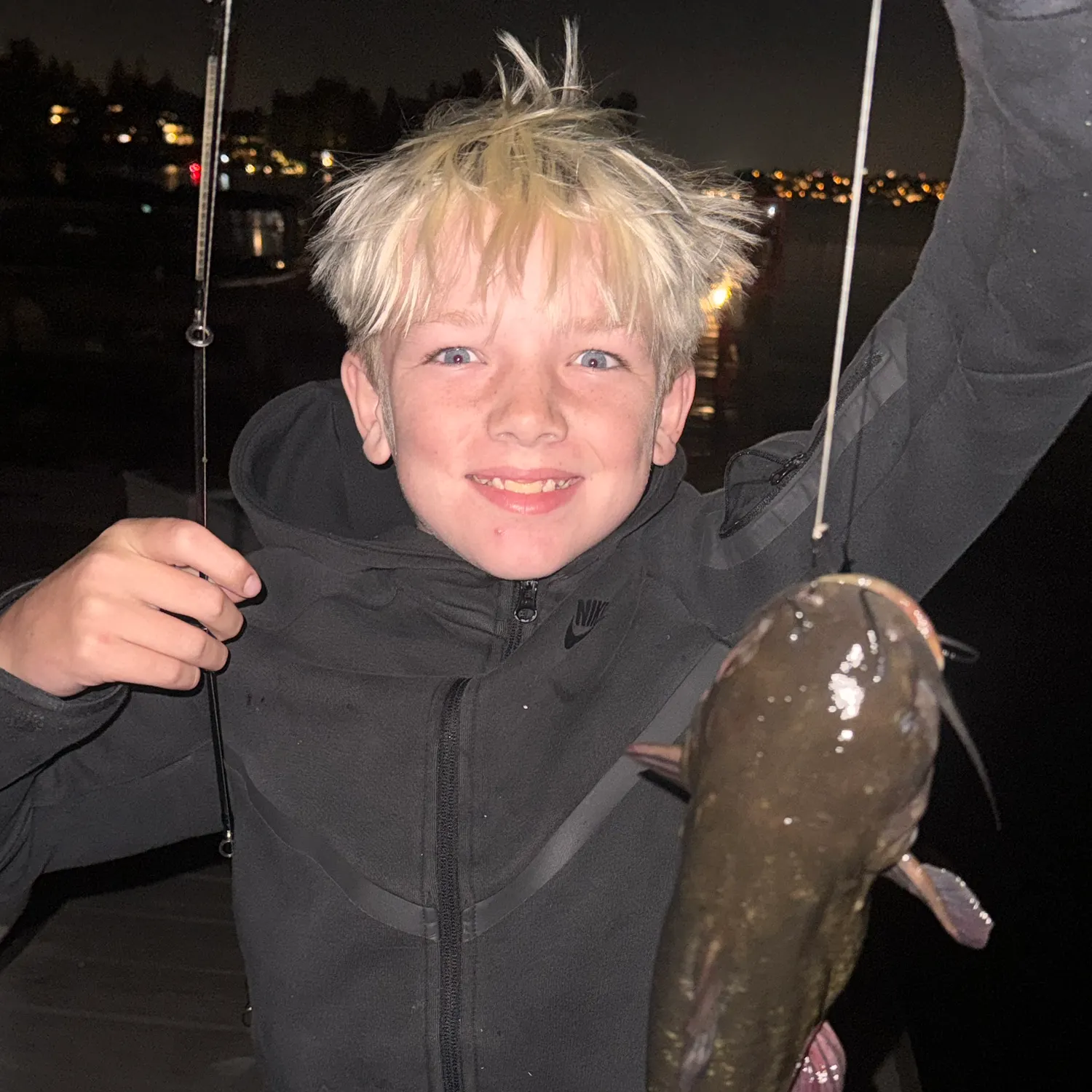 Black bullhead caught on Fishbrain