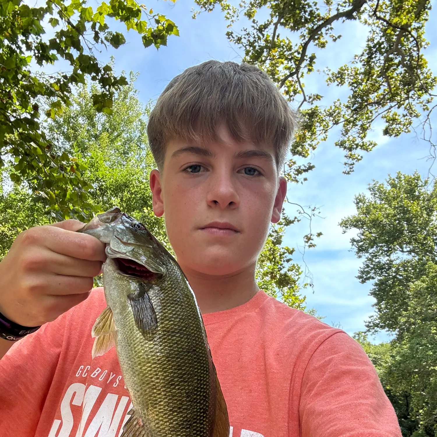 Smallmouth bass caught on Fishbrain