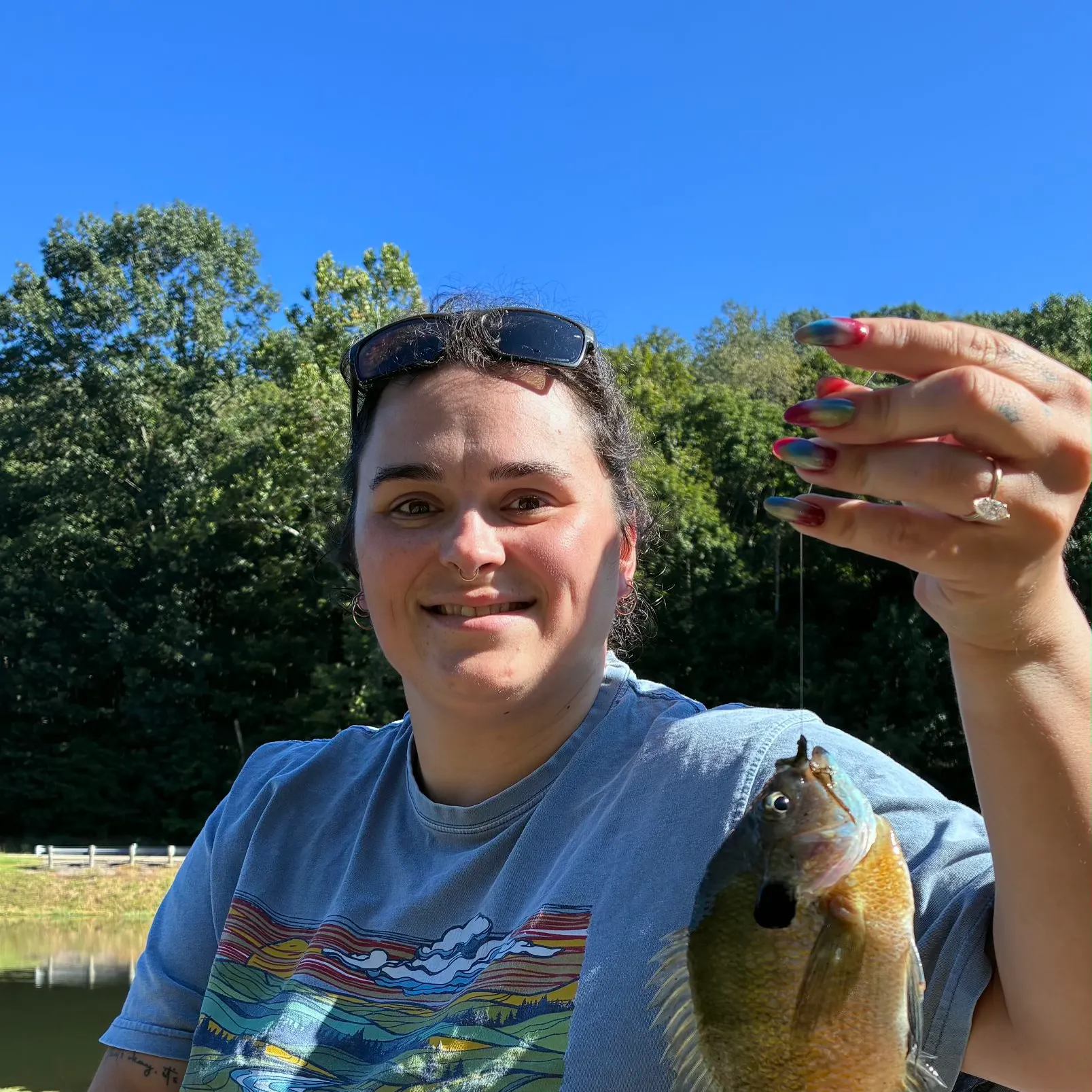 Bluegill caught on Fishbrain