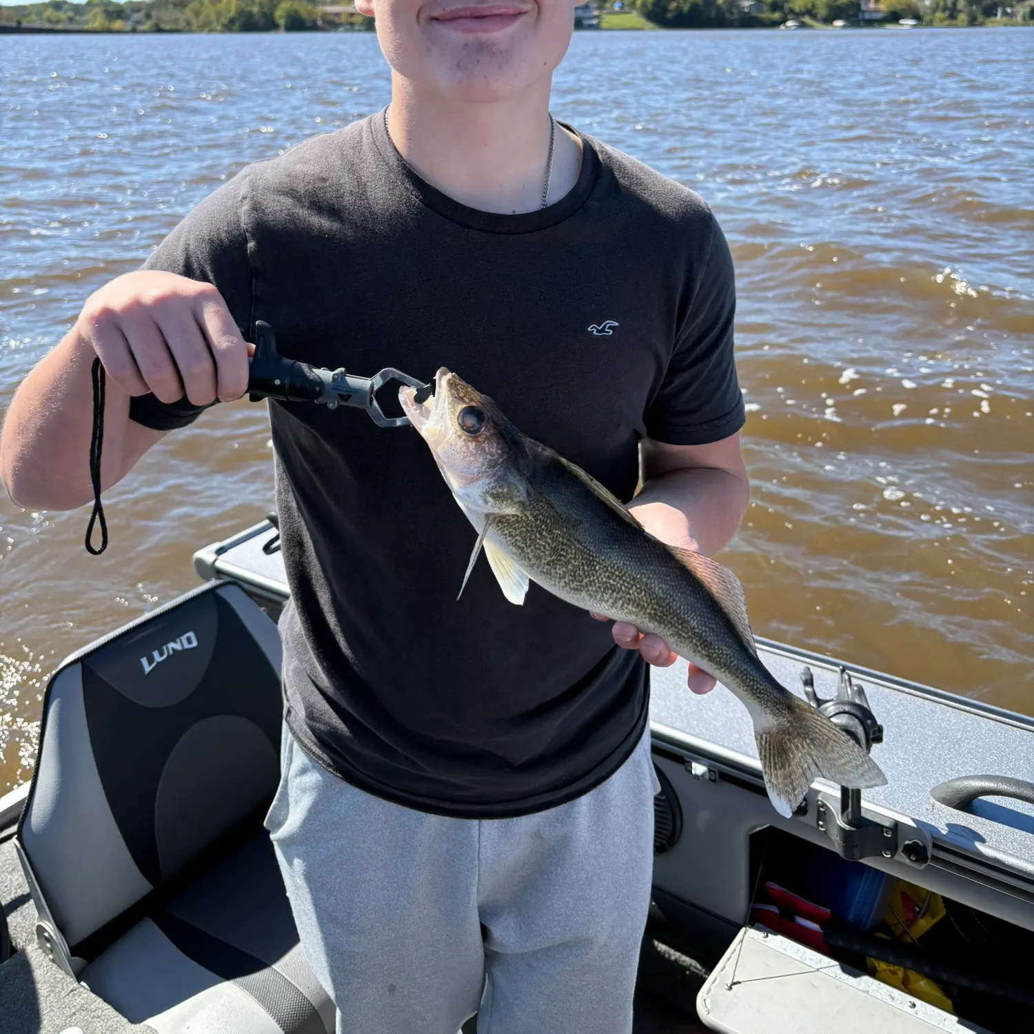Walleye caught on Fishbrain
