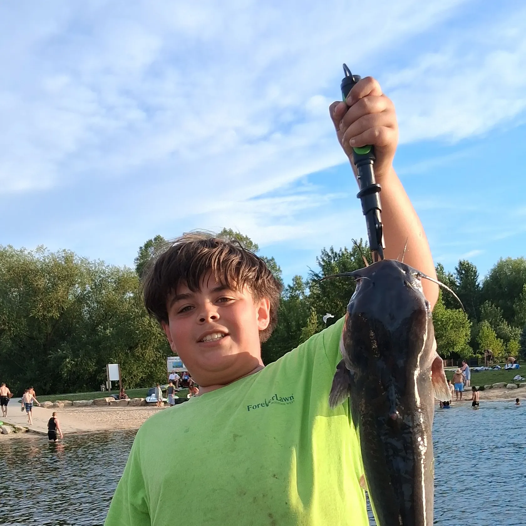 recently logged catches