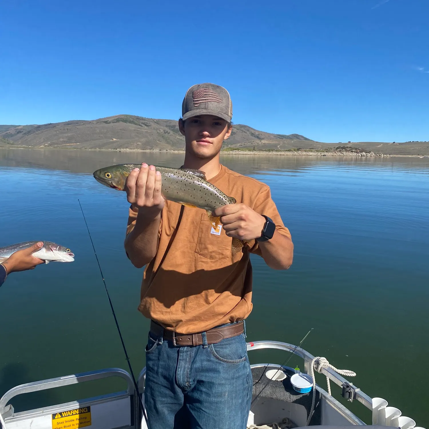 Cutthroat trout caught on Fishbrain