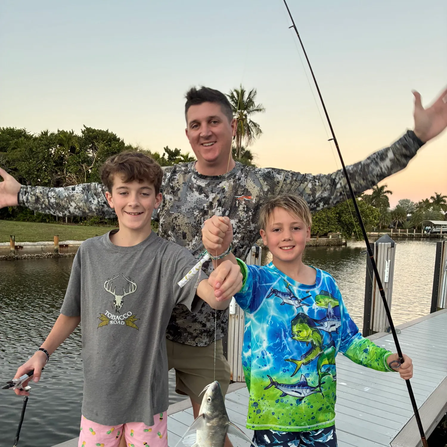 recently logged catches