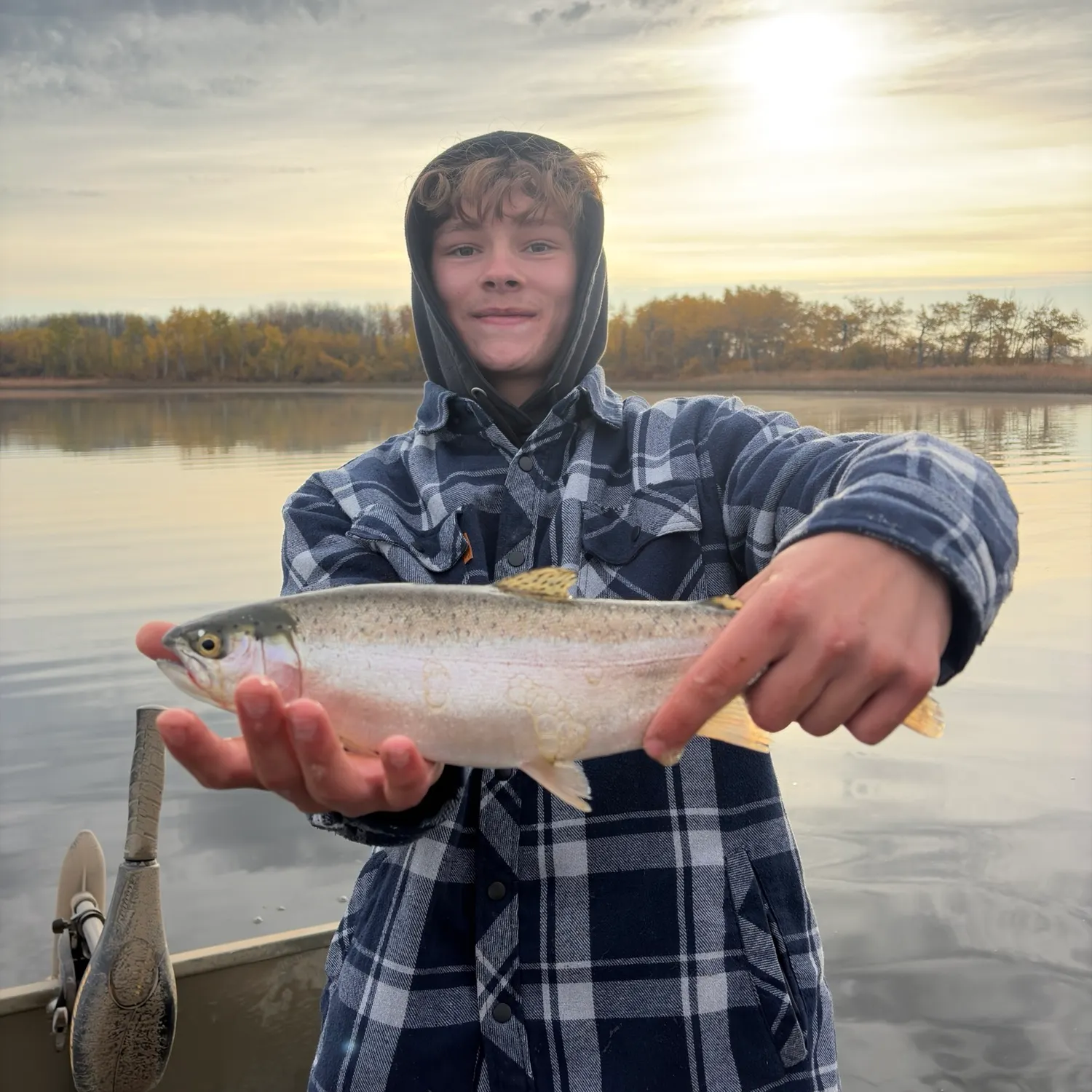 Rainbow trout caught on Fishbrain