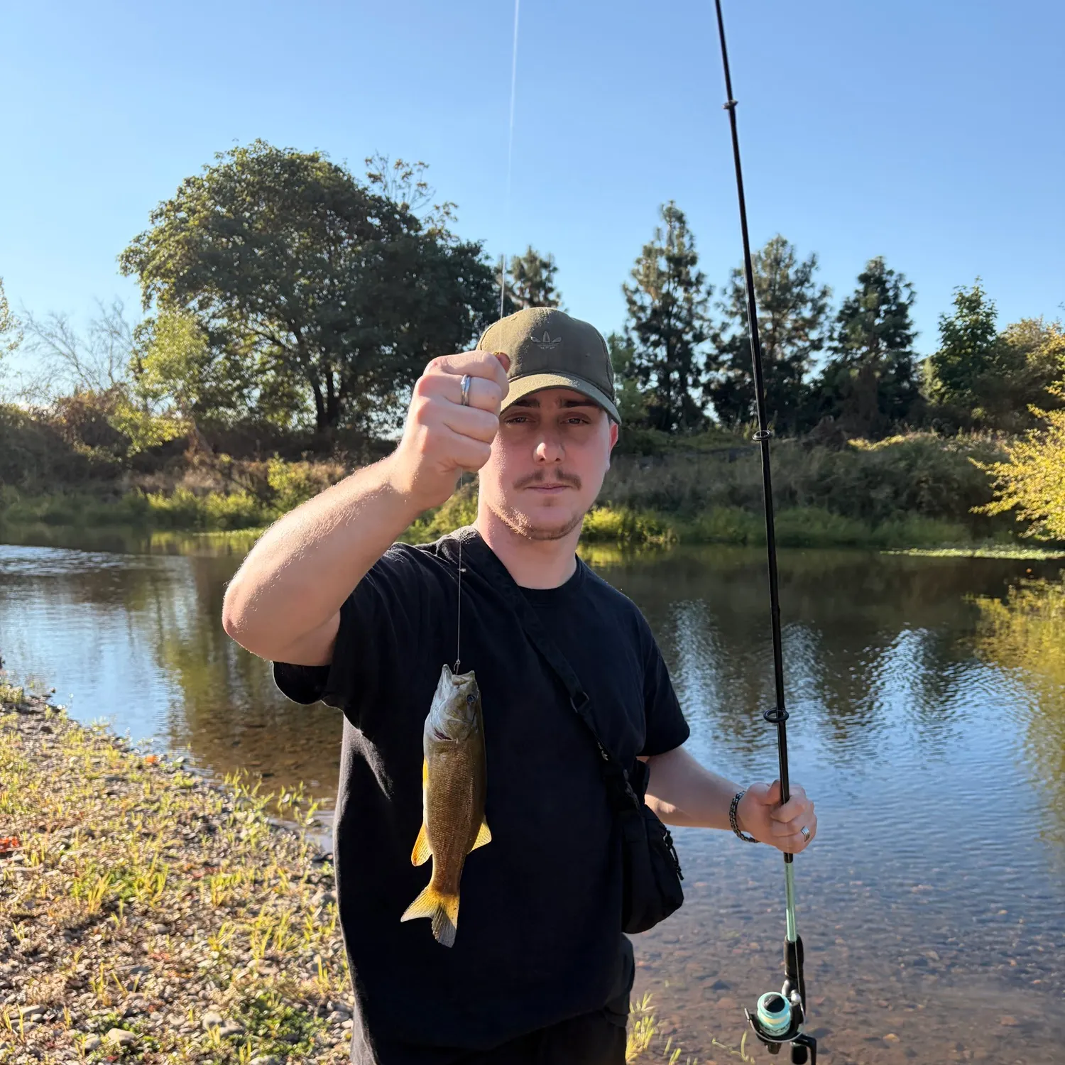 Smallmouth bass caught on Fishbrain