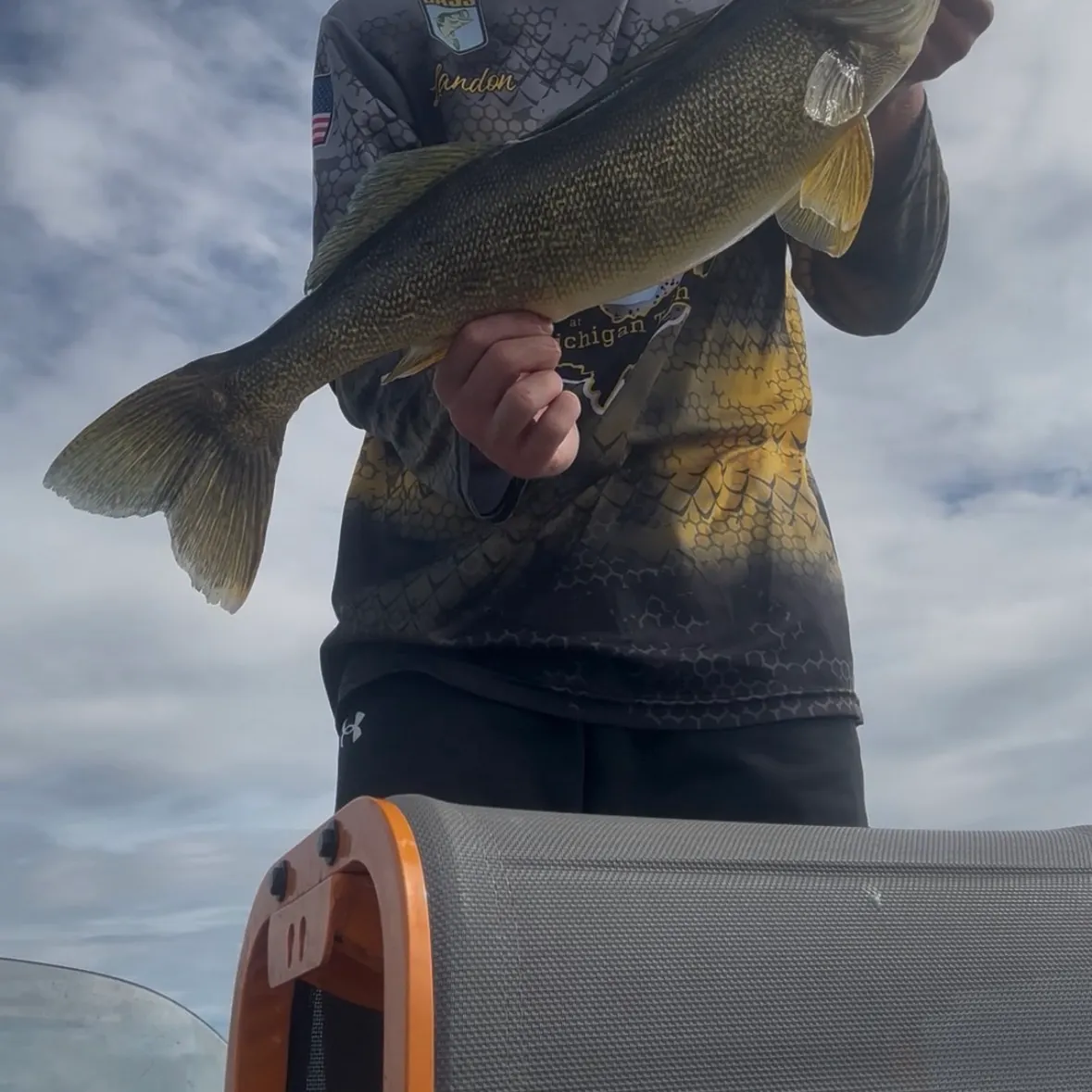 Walleye caught on Fishbrain