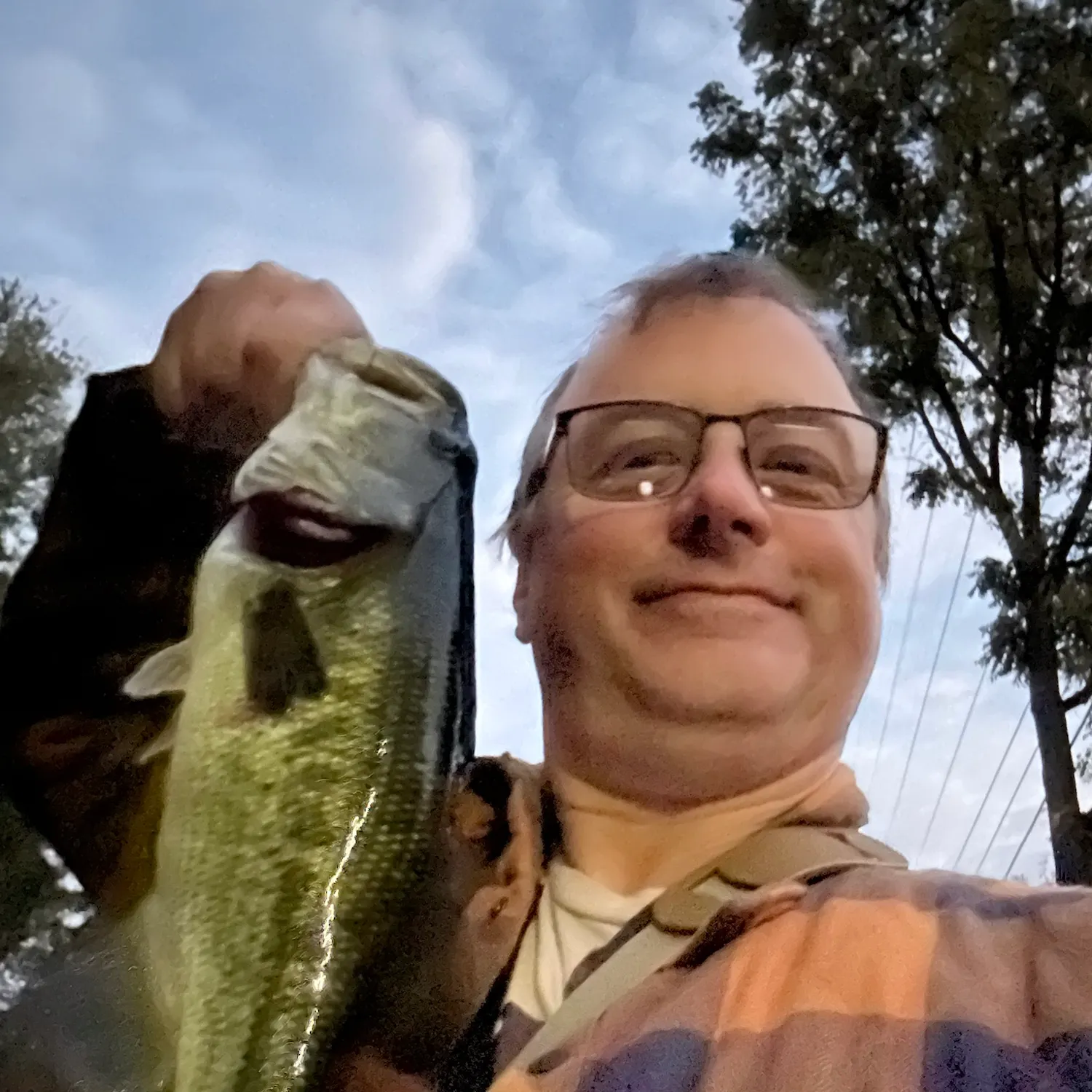 Spotted bass caught on Fishbrain