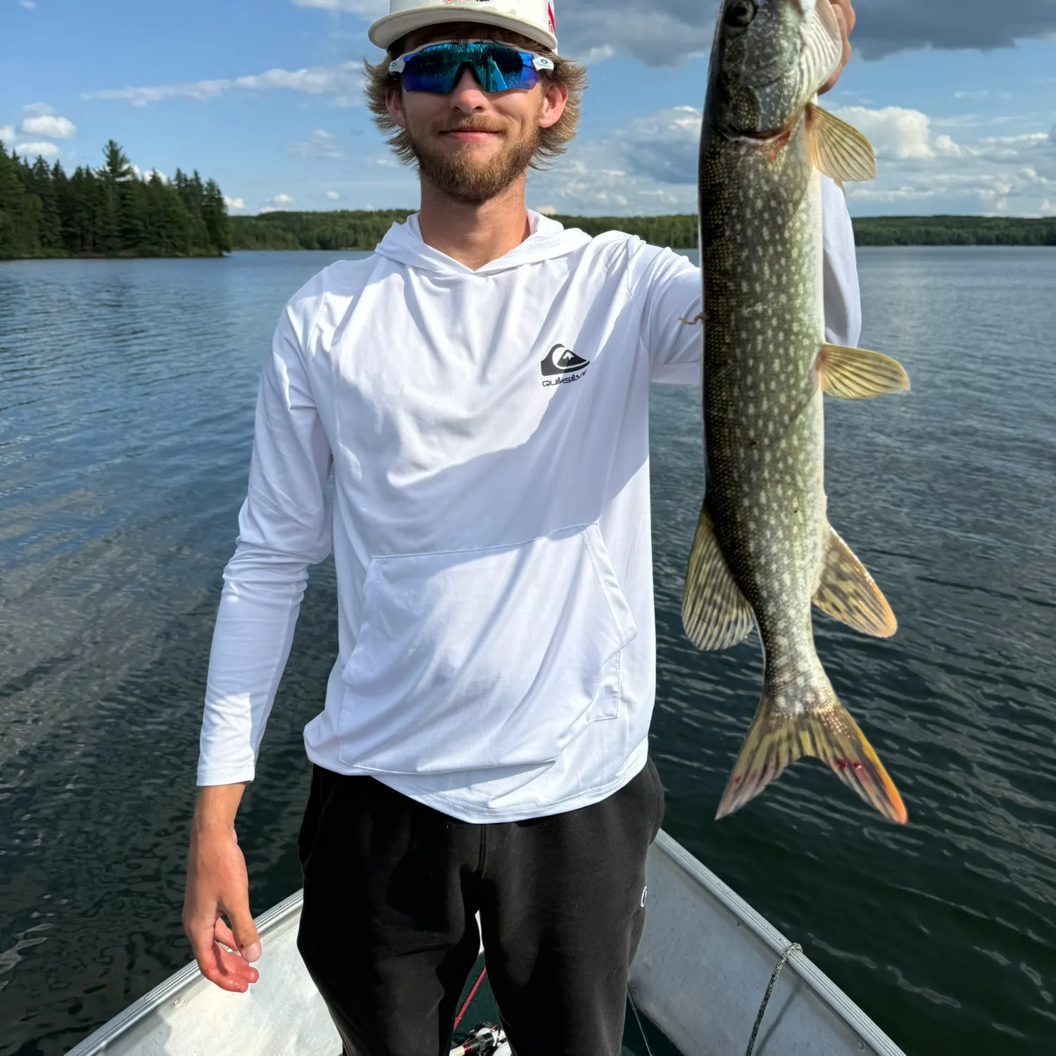 Northern pike caught on Fishbrain