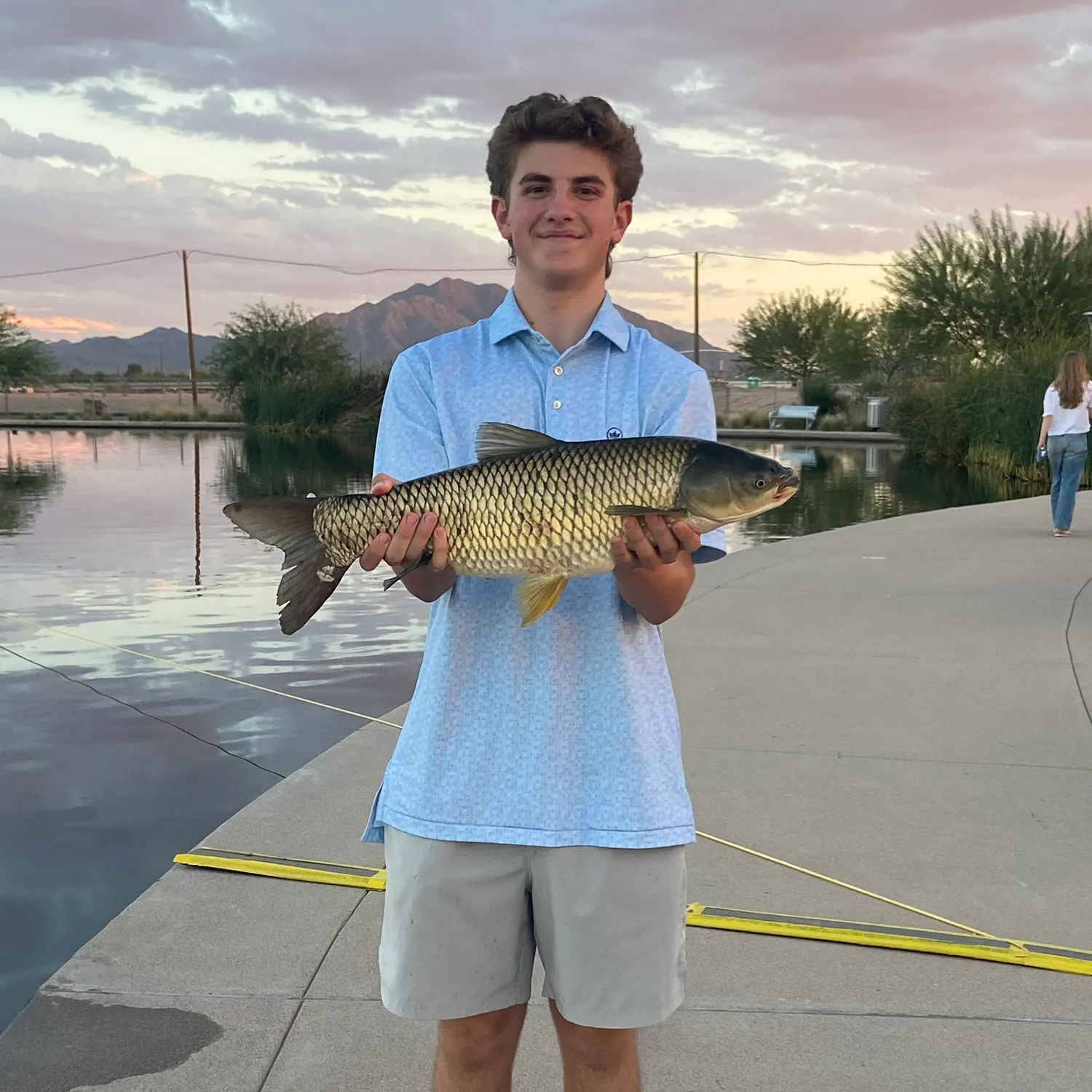 Grass carp caught on Fishbrain