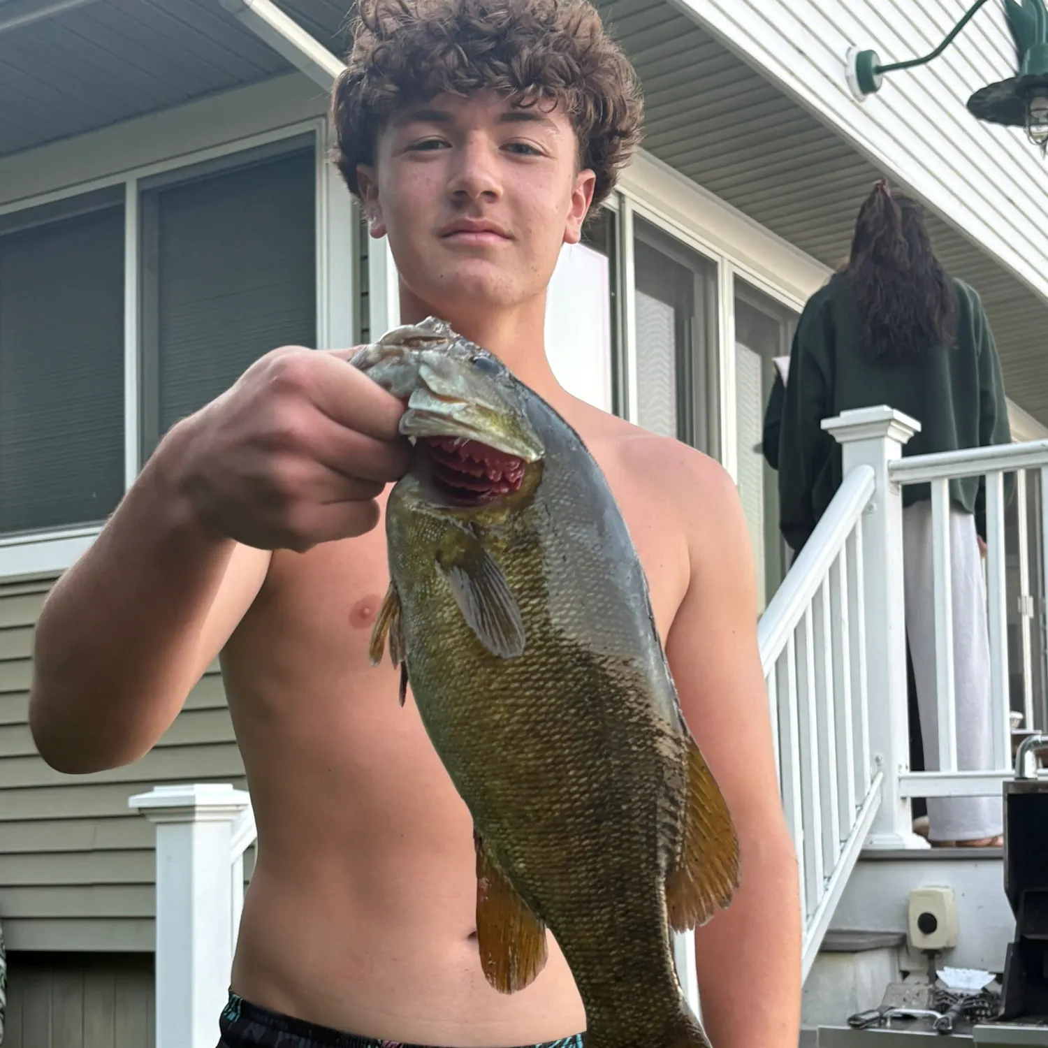 Smallmouth bass caught on Fishbrain