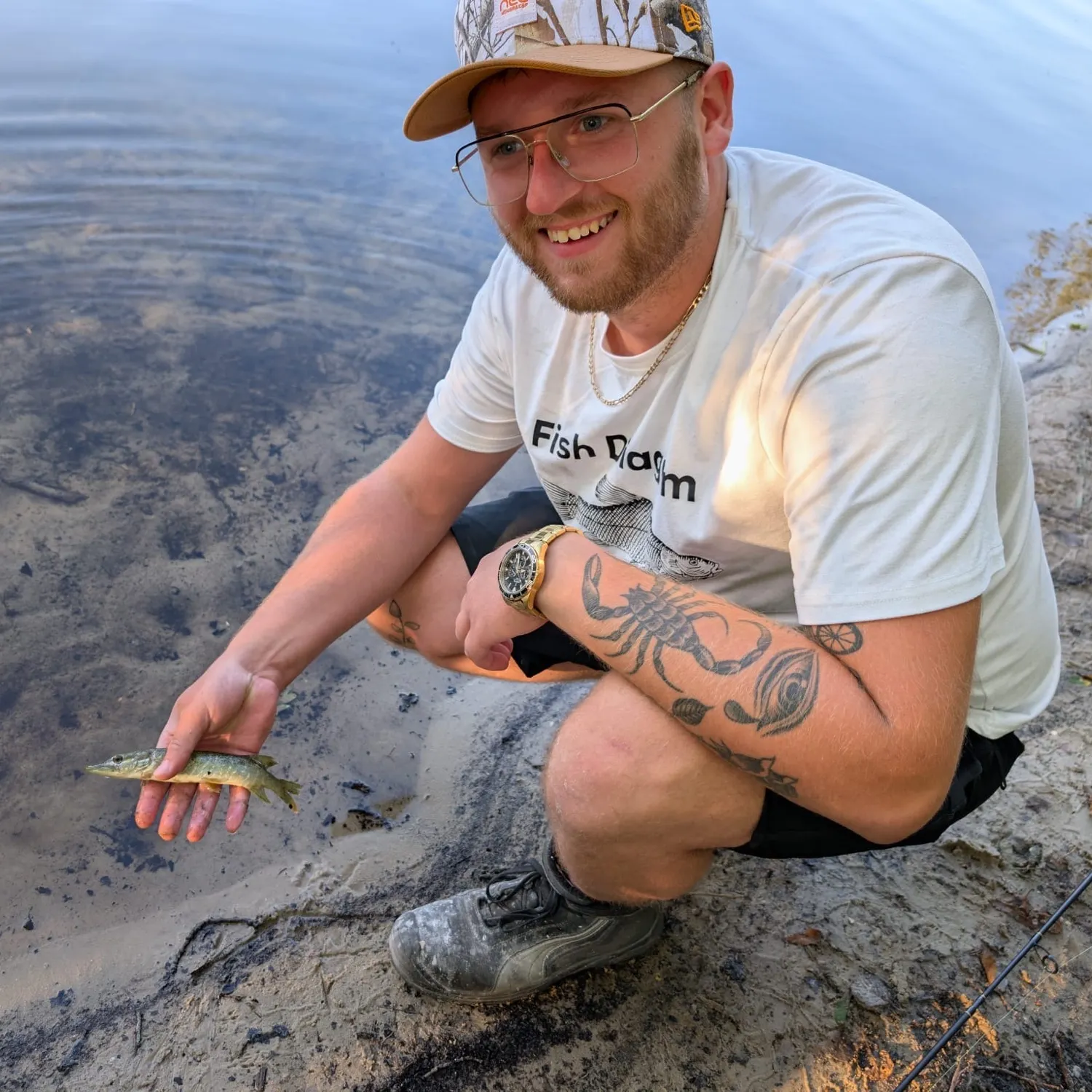 Northern pike caught on Fishbrain