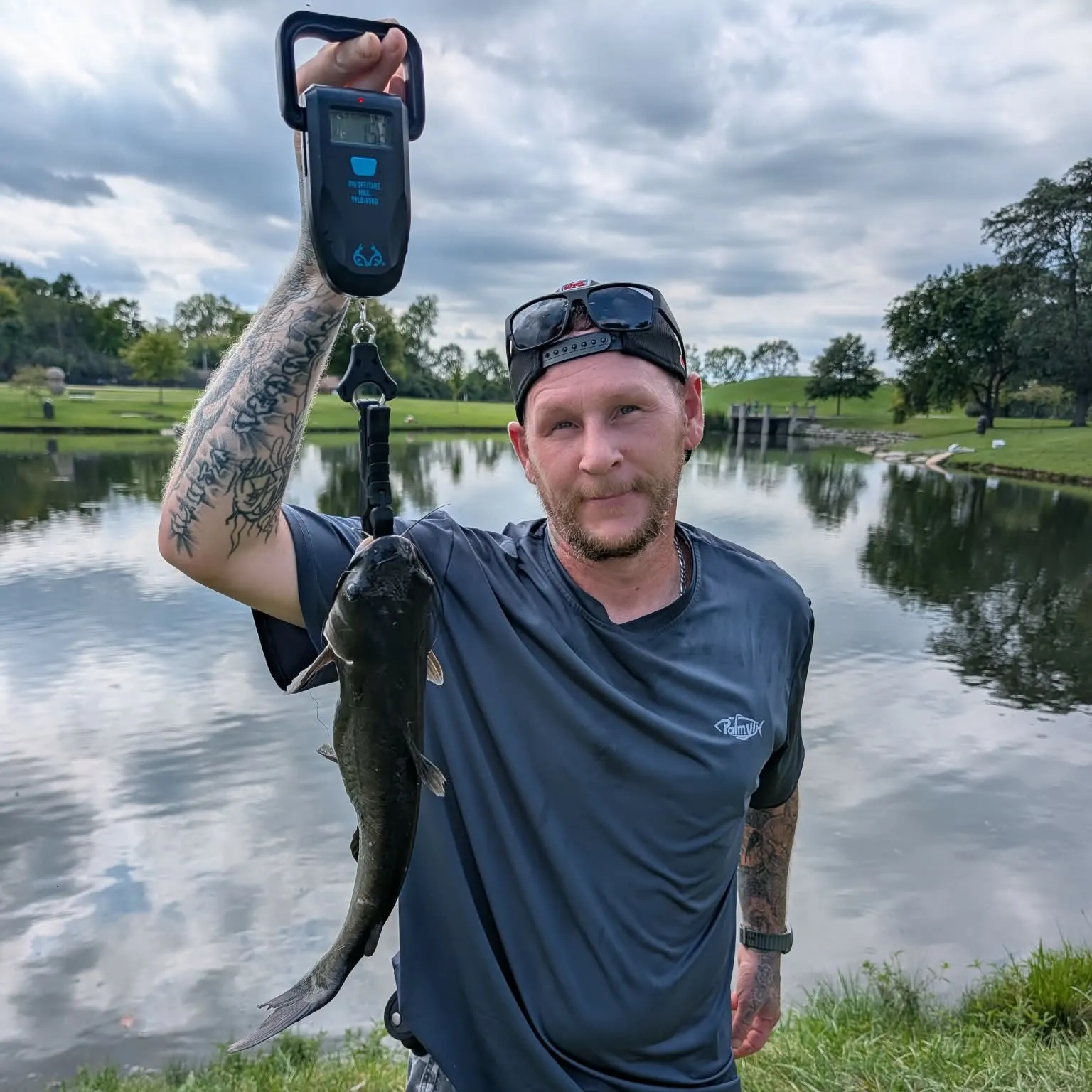 Channel catfish caught on Fishbrain