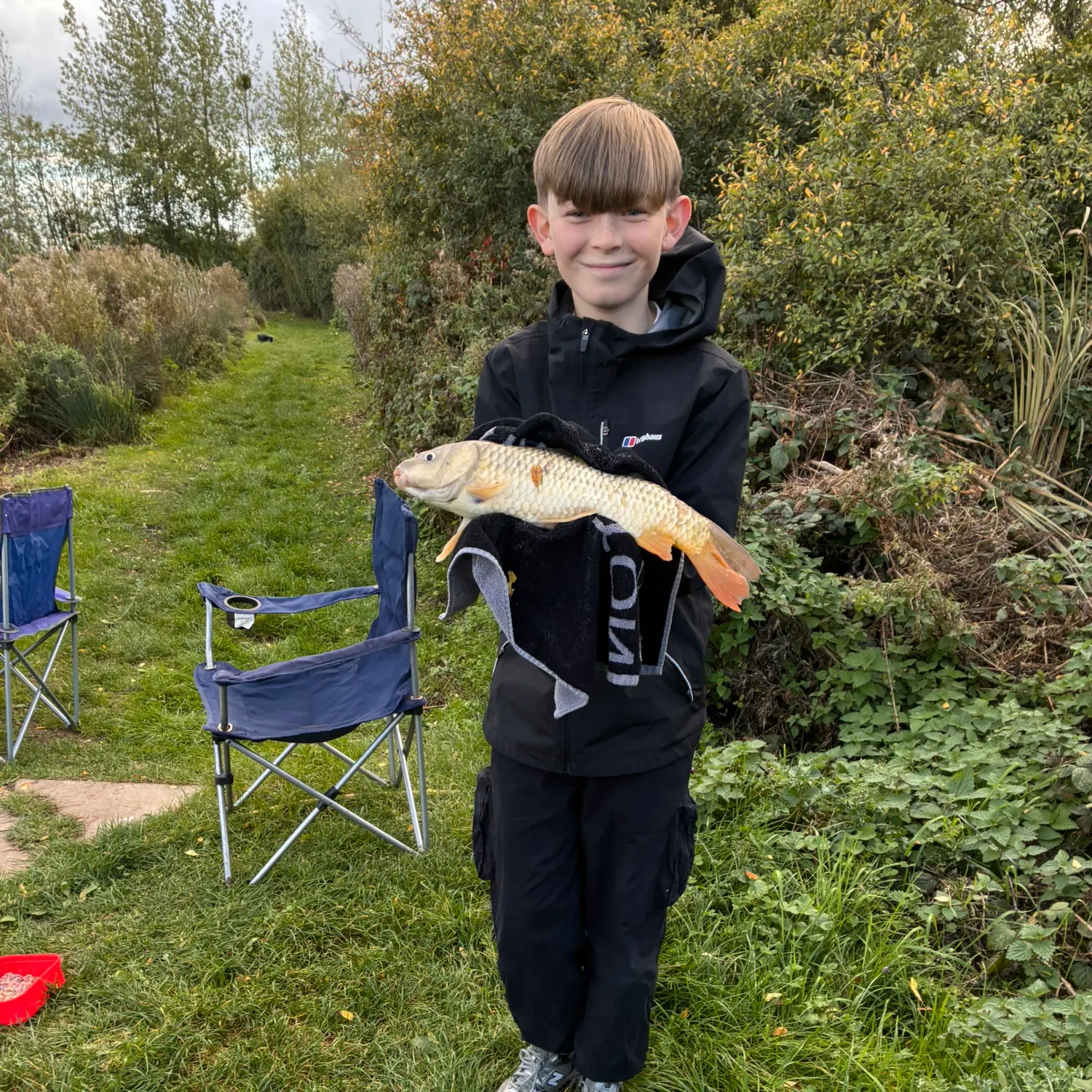 Common carp caught on Fishbrain