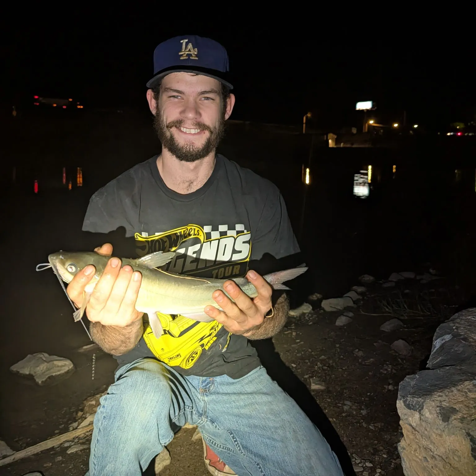 Channel catfish caught on Fishbrain