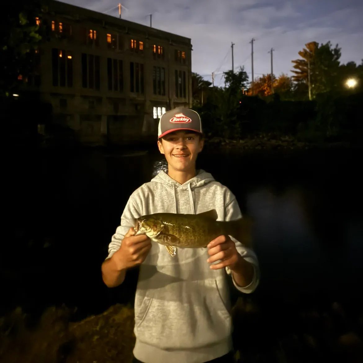 Smallmouth bass caught on Fishbrain