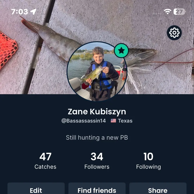 recently logged catches