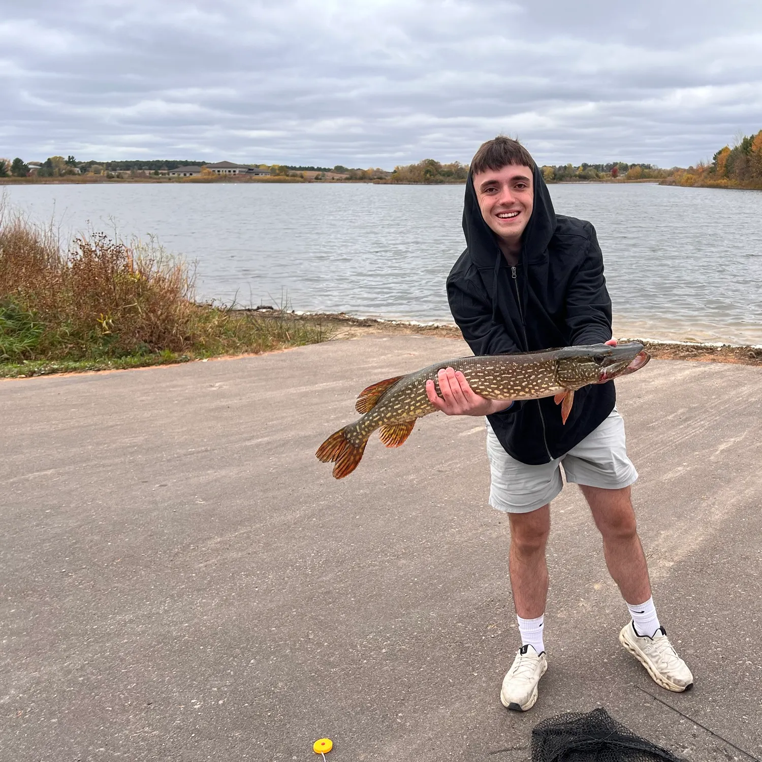 Northern pike caught on Fishbrain