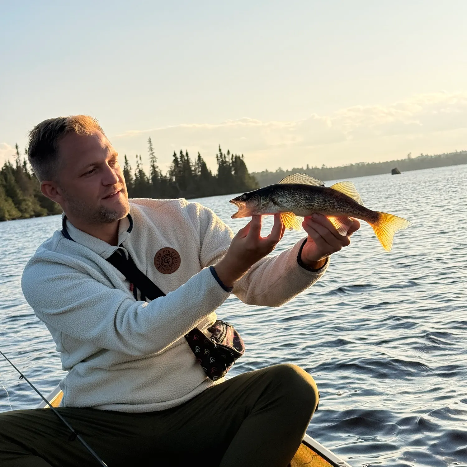 Walleye caught on Fishbrain