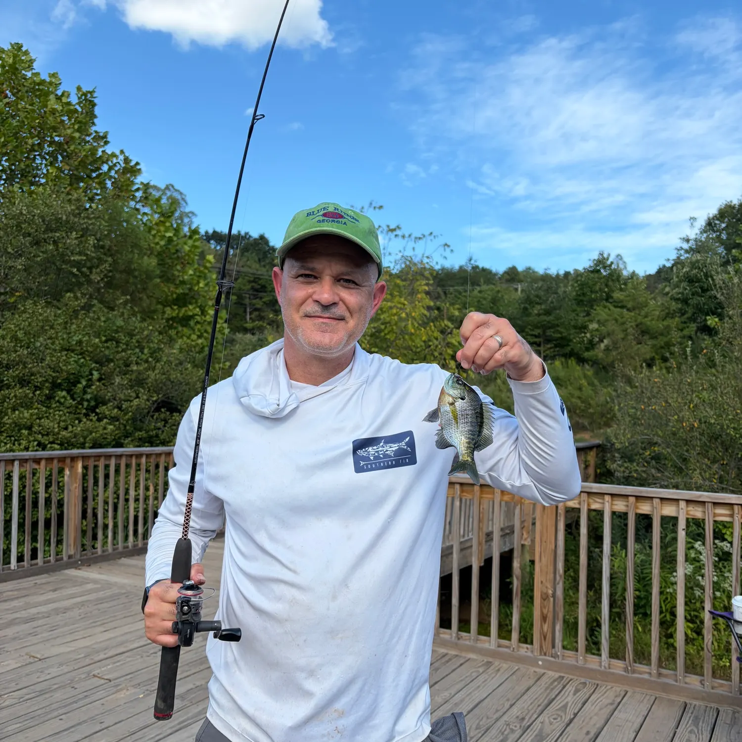 Bluegill caught on Fishbrain