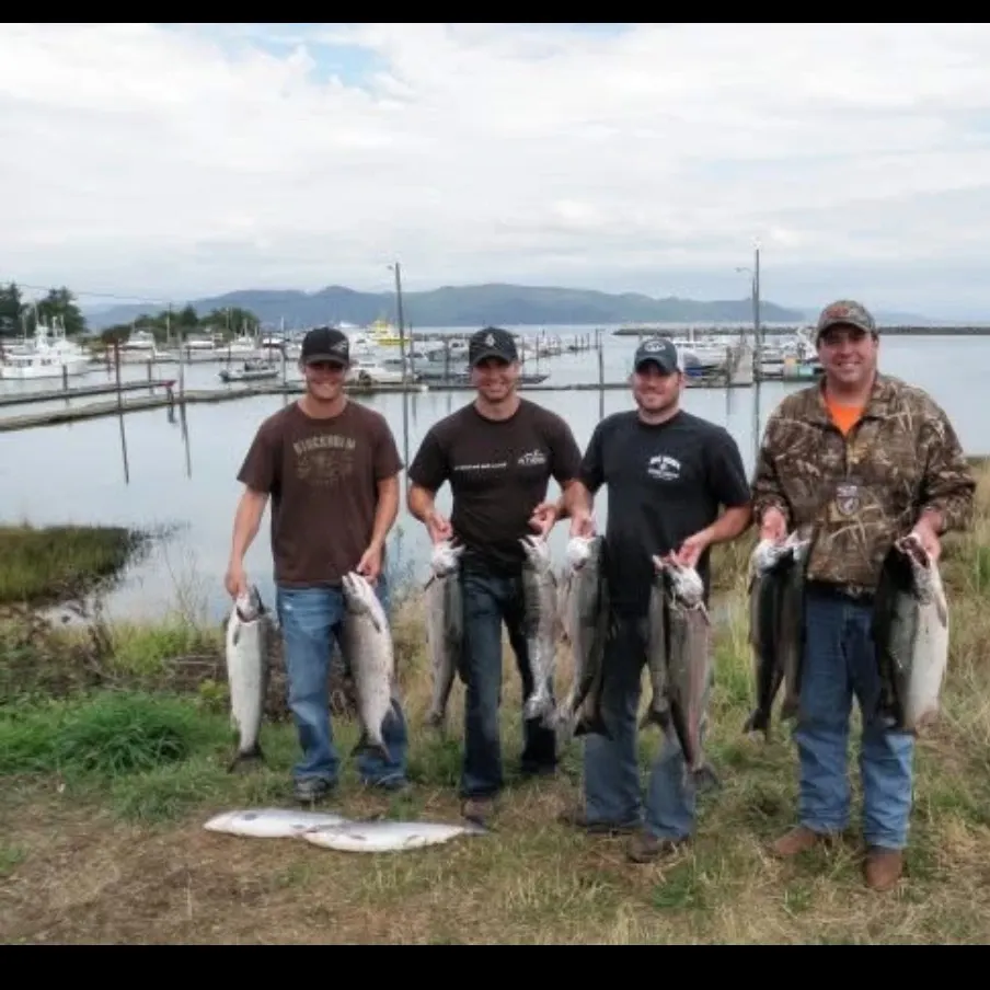 Chum salmon caught on Fishbrain