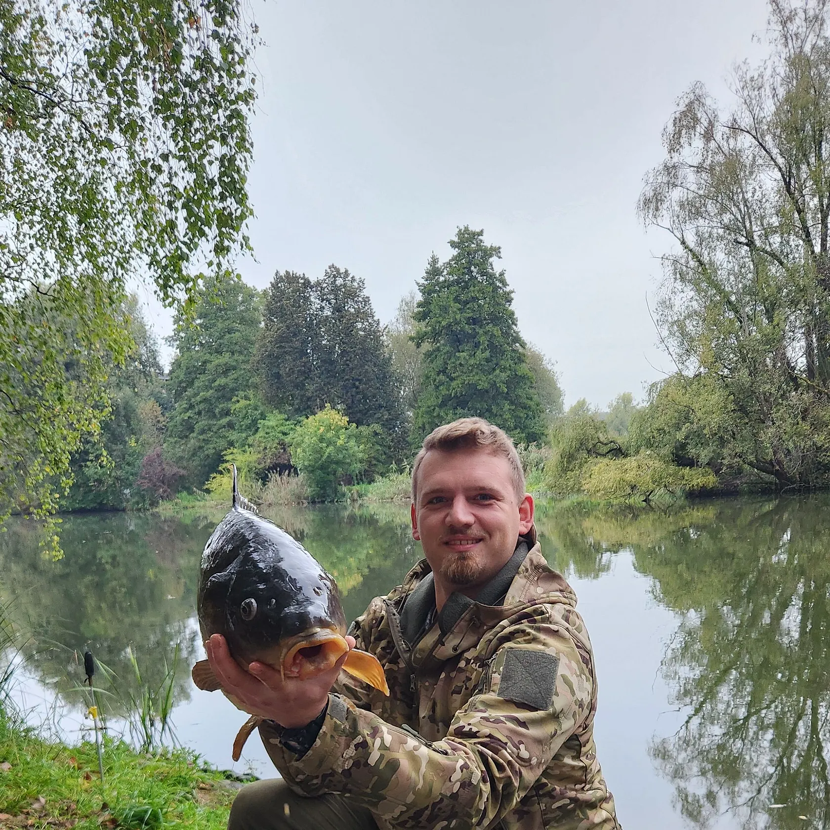Common carp caught on Fishbrain