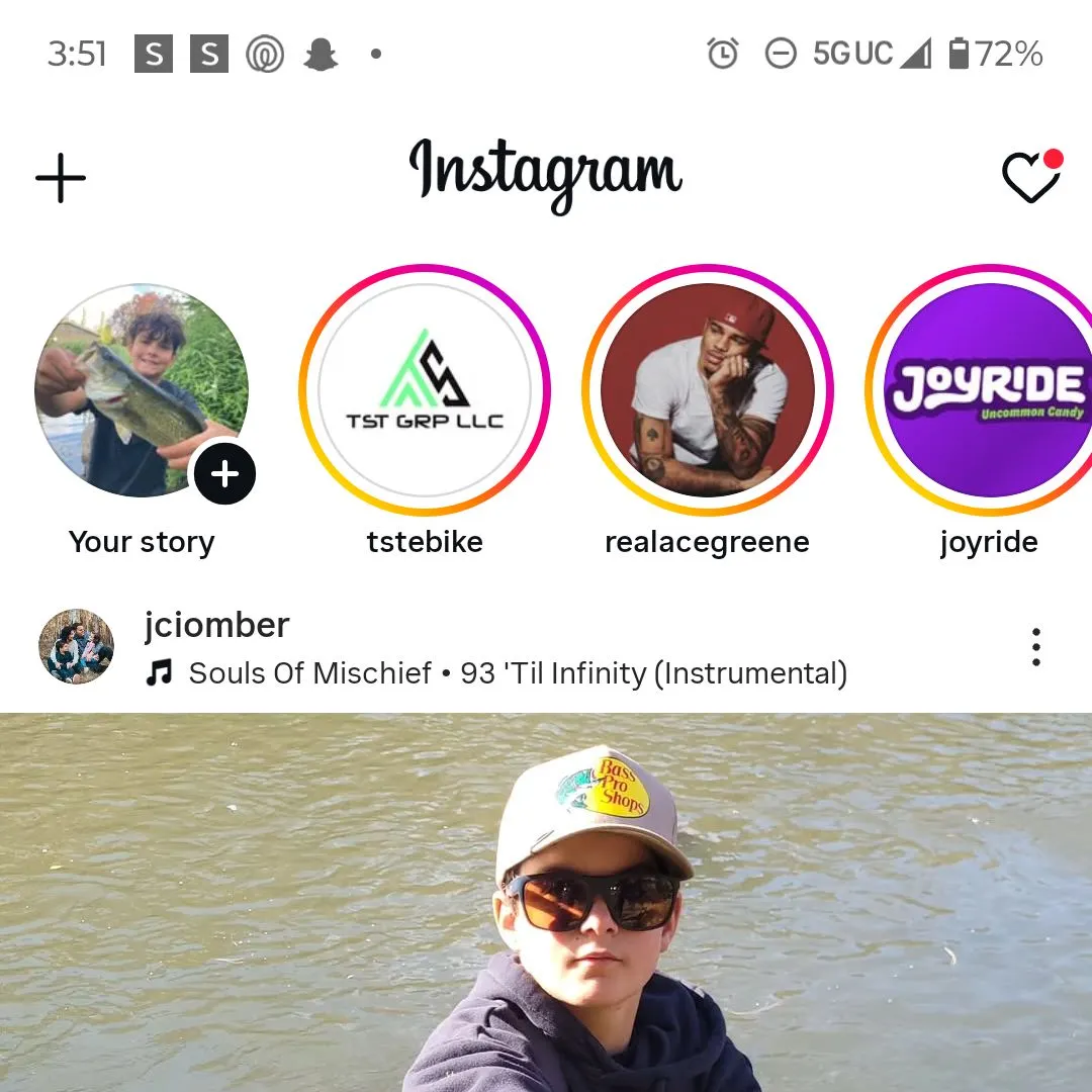 recently logged catches