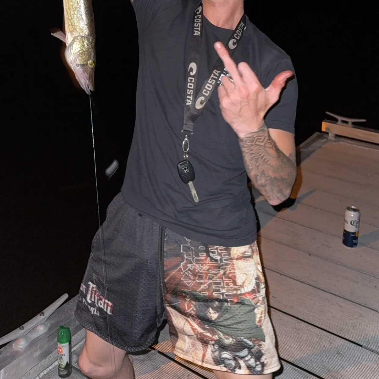 recently logged catches