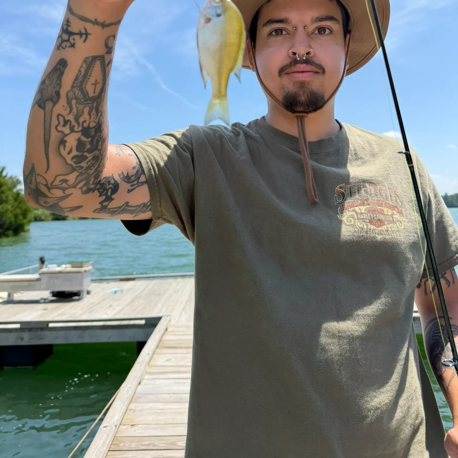 recently logged catches