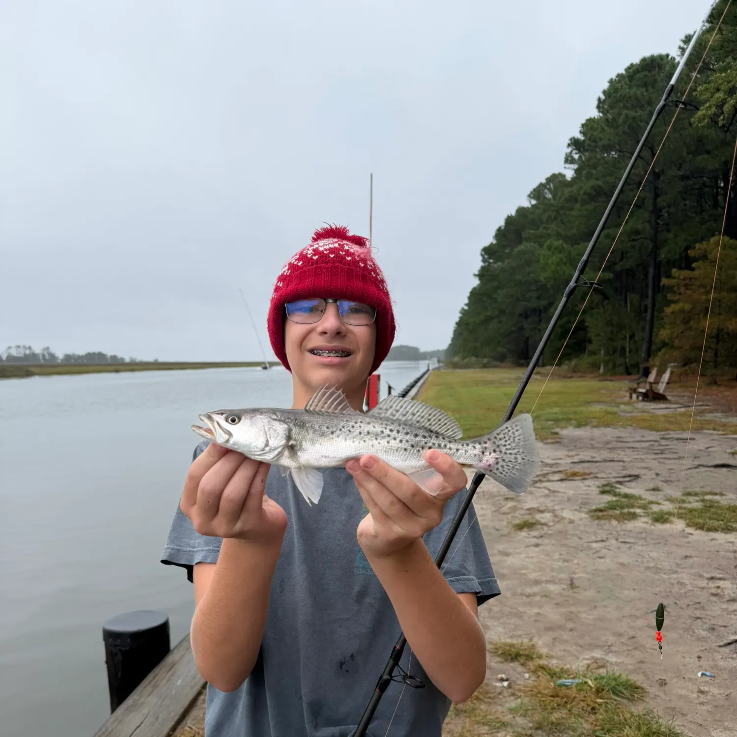 Spotted seatrout caught on Fishbrain
