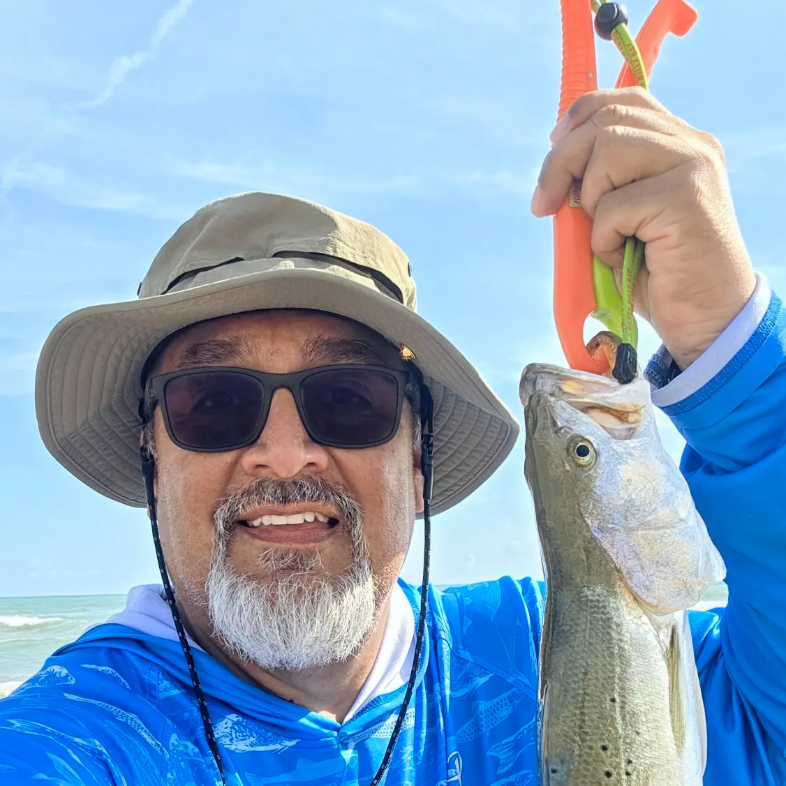 Spotted seatrout caught on Fishbrain