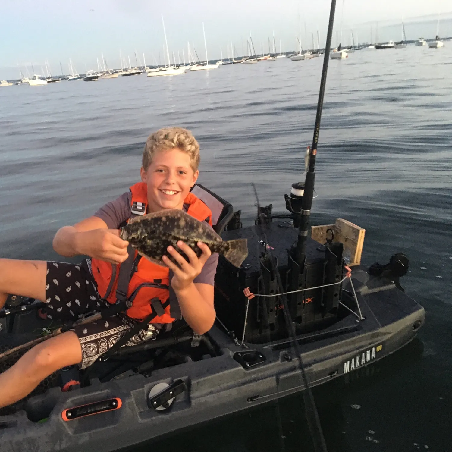 Summer flounder caught on Fishbrain