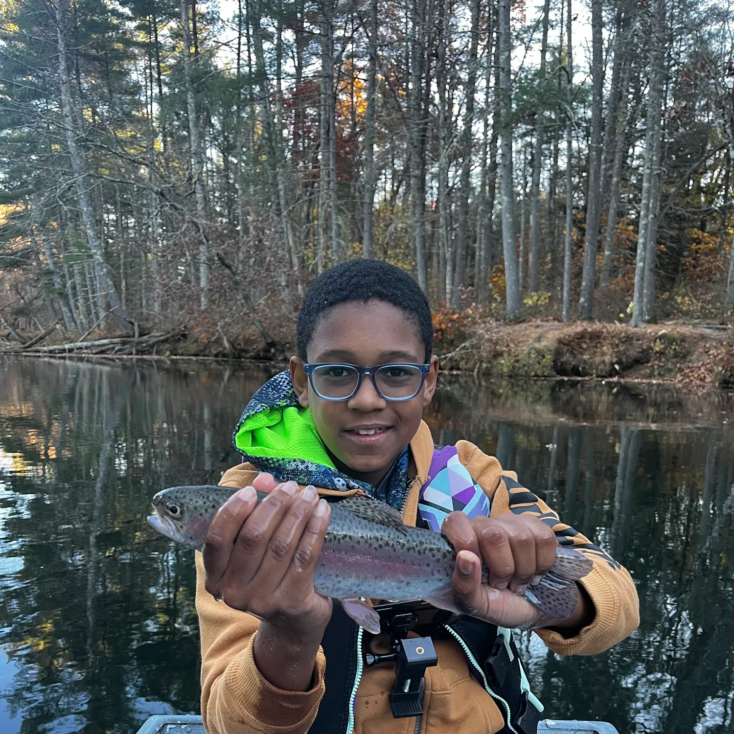 Rainbow trout caught on Fishbrain