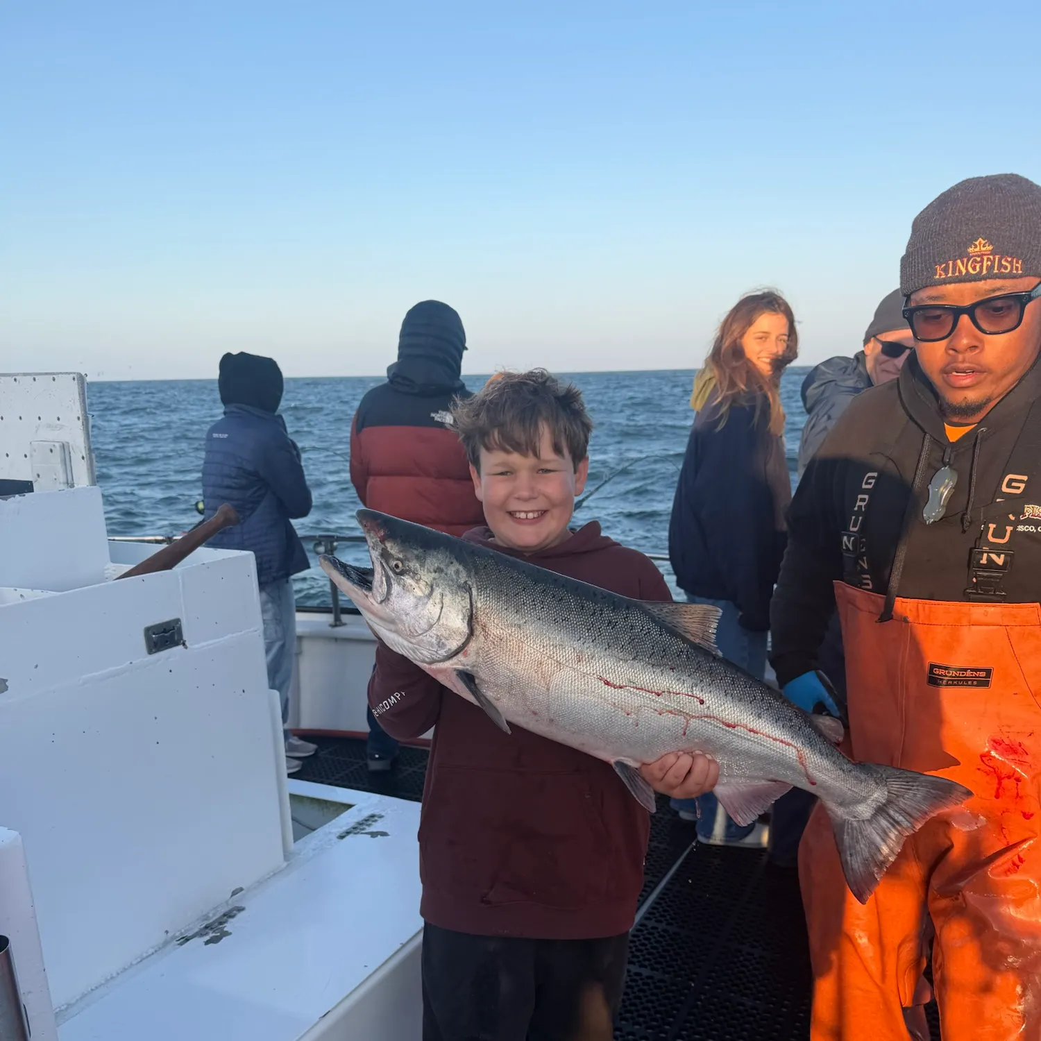 Chinook salmon caught on Fishbrain