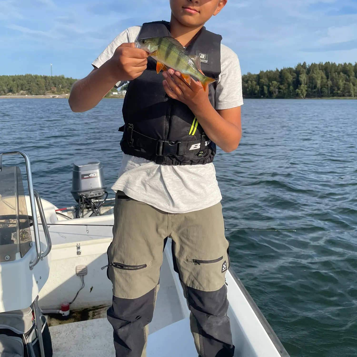 European perch caught on Fishbrain