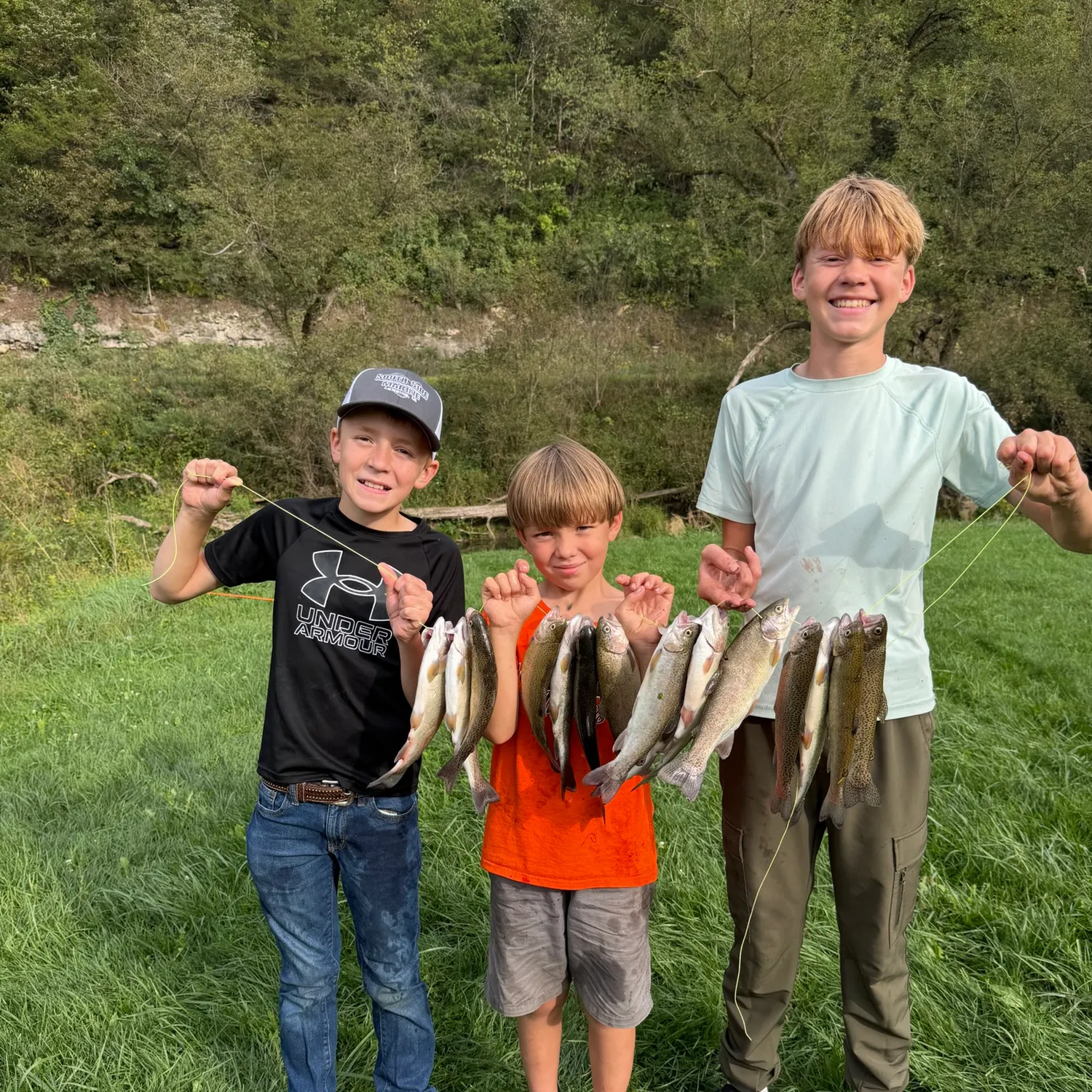 Rainbow trout caught on Fishbrain