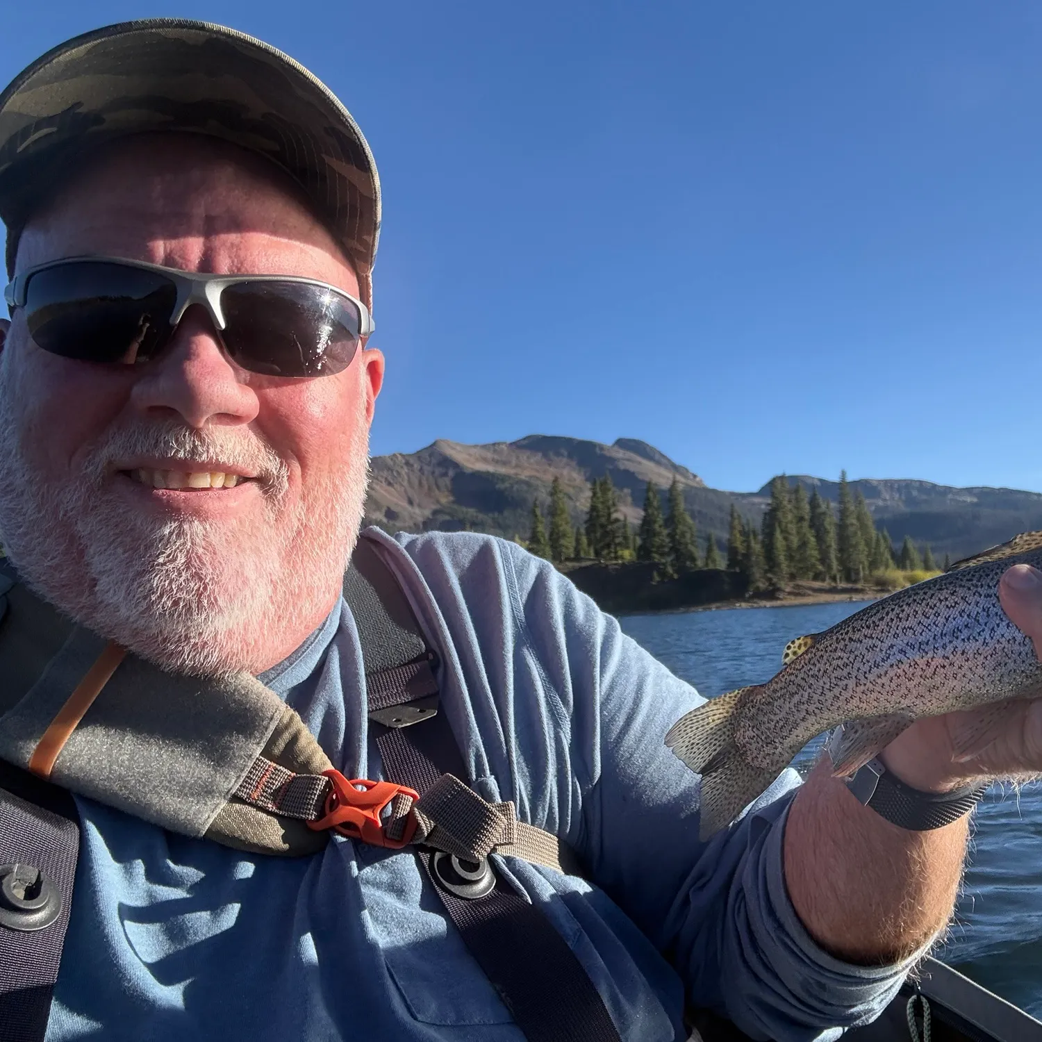Rainbow trout caught on Fishbrain