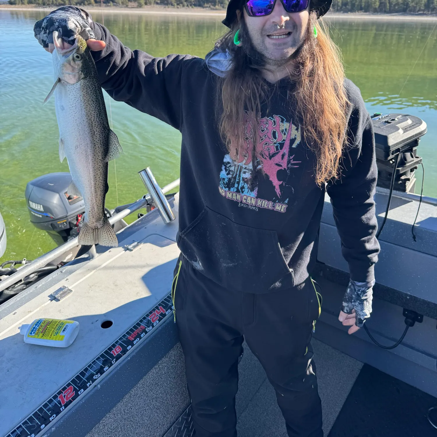 Rainbow trout caught on Fishbrain