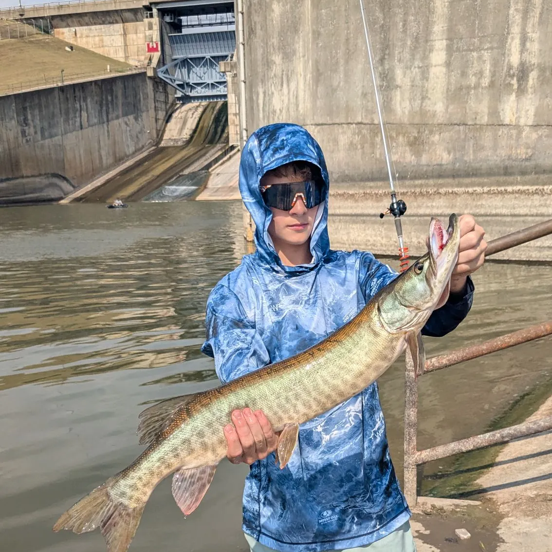 Muskie caught on Fishbrain