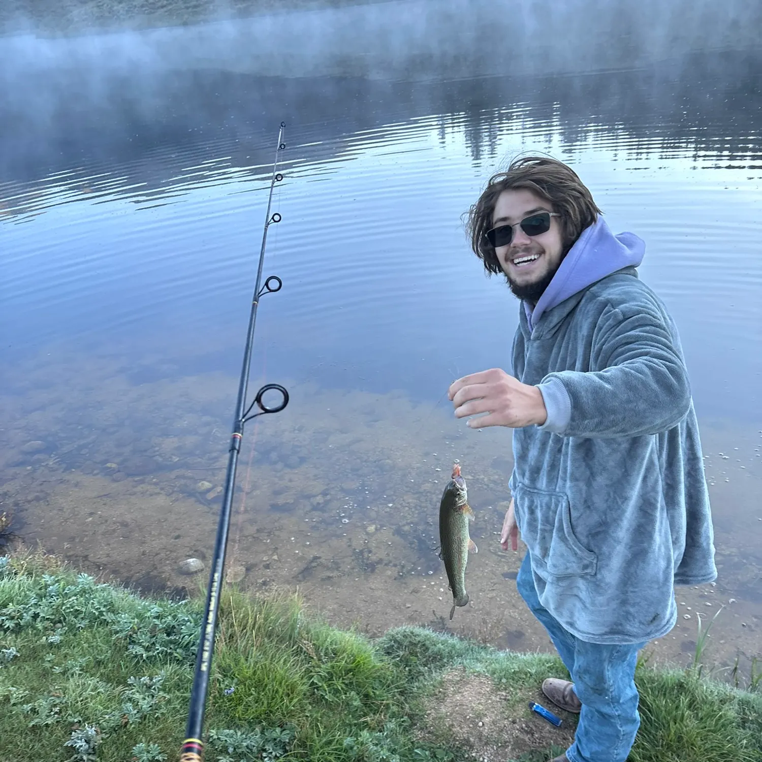 Rainbow trout caught on Fishbrain